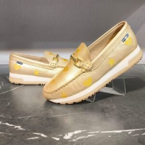 Mocasín de cuero para dama